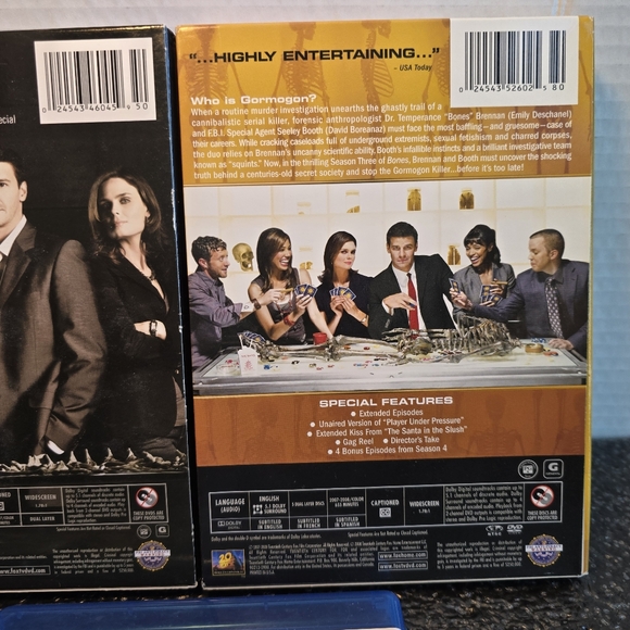Bones Season 1 - 5 BLU Ray DVDs 20th Century Fox - Picture 5 of 8